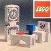 LEGO Grandfather Clock, Chair and Table 270-2