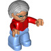 LEGO Grandmother Duplo Figure