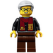 LEGO Grandpa con Sciarpa Minifigure