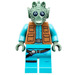 LEGO Greedo med Sand Grønn Skin og Overkropp Belte Minifigur