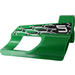 LEGO Vert 3D Panneau 5 avec Number 5 et Hexagons (Côté une) Autocollant (32527)