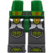 LEGO Green Aaron - No Clip on Back (70325) Minifigure Hips and Legs (3815 / 23775)