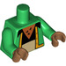 LEGO Groen Apu Nahasapeemapetilon Minifiguur Torso (973 / 88585)