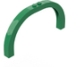 LEGO Green Arch 1 x 12 x 5 with Curved Top (6184)