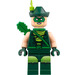 LEGO Groen Pijl met Hoed Minifiguur