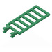 LEGO Green Bar 7 x 3 with Double Clips (5630 / 6020)