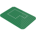 LEGO Green Baseplate 14 x 20 with Rounded Corners and Decoration