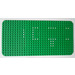 LEGO Green Baseplate 16 x 32 with Rounded Corners with Dots Pattern from Set 356/540