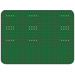 LEGO Green Baseplate 24 x 32 with Dots Pattern from Set 149 with Rounded Corners (10)