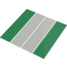 LEGO Grün Grundplatte 32 x 32 (7-Stud) Gerade mit Runway (Eng)