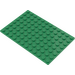 LEGO Green Baseplate 8 x 12