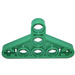 LEGO Green Beam 3 x 5 x 0.5 Triangle Thin Type 1 (2905)