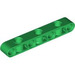 LEGO Vert Faisceau 7 avec Côté des trous (2391)