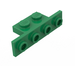 LEGO Green Bracket 1 x 2 - 1 x 4 with Square Corners (2436)