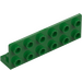 LEGO Vihreä Uloke 1 x 6 jossa Levy 2 x 6 Ylös (5090)