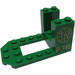 LEGO Green Bracket 4 x 7 x 3 with Globe, &quot;TV&quot; and &quot;P 745&quot; (30250)
