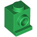 LEGO Groen Steen 1 x 1 met Koplamp en geen slot (4070 / 30069)