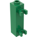 LEGO Grün Backstein 1 x 1 x 3 mit Vertikale Clips (Hohlbolzen) (42944 / 60583)