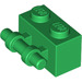 LEGO vert Brique 1 x 2 avec Manipuler (30236)