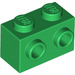LEGO Grün Backstein 1 x 2 mit Bolzen auf Eins Seite (11211)
