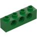 LEGO Green Brick 1 x 4 with Holes (3701)