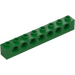 LEGO Green Brick 1 x 8 with Holes (3702)