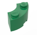 LEGO Green Brick 2 x 2 Round Corner with Stud Notch and Hollow Underside (3063 / 45417)