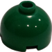 LEGO Green Brick 2 x 2 Round with Dome Top (Safety Stud, Axle Holder) (3262 / 30367)