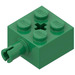 LEGO Grün Backstein 2 x 2 mit Stift und Axlehole (6232 / 42929)