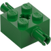 LEGO Vert Brique 2 x 2 avec Épingles et Axlehole (30000 / 65514)