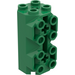 LEGO Groen Steen 2 x 2 x 3.3 Octagonal met Studs aan de zijkant (6042)