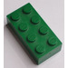 LEGO Vert Brique 2 x 4 (Plus tôt, sans supports croisés) (3001)