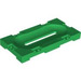 LEGO Verde Ladrillo 8 x 16 x 1.3 con Sliding Stand Ranura (41819)