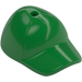 LEGO Green Cap with Short Curved Bill with Hole on Top (11303)