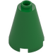 LEGO Green Cone 2 x 2 x 2 (Open Stud) (3942 / 14918)