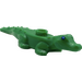 LEGO Green Crocodile with Blue Eyes