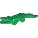 LEGO Zelená Crocodile without White Eye Glints