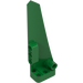 LEGO Grøn buet Panel 5 Venstre (64681)