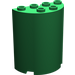 LEGO Green Cylinder 2 x 4 x 4 Half (6218 / 20430)