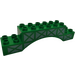 LEGO Green Duplo Arch Brick 2 x 10 x 2 with Girder Pattern (51704)