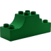 LEGO Green Duplo Bow 2 x 6 x 2 (4197)