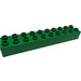 LEGO Groen Duplo Steen 2 x 10 (2291)