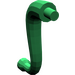 LEGO Vert Elephant Trunk avec extrémité courte (28959 / 43892)