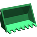 LEGO Green Excavator Bucket 6 x 3 with Click Hinge 2-Finger (21709 / 30394)