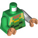 LEGO Grün Explorer Minifig Torso (973 / 76382)