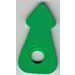 LEGO Green Foam Part Scala Arrow with 1 Hole