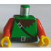 LEGO Grønn Forestman Overkropp (973 / 73403)