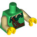 LEGO Vert Forestman Torse (973 / 88585)