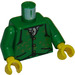 LEGO Green Gilderoy Lockhart Torso with Green Arms and Yellow Hands (973 / 73403)