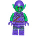 LEGO Grün Goblin mit Leuchtendes Grün Skin und Printed Beine Minifigur